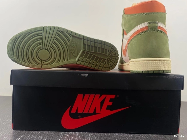 Cheap TB 1 High Air Jordan OG Craft Celadon FB9934-300 0730